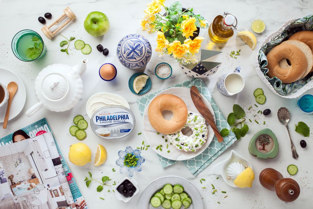 Philadelphia: Breakfast spread