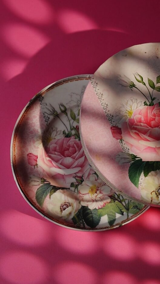 Look And Cook: Rose plates